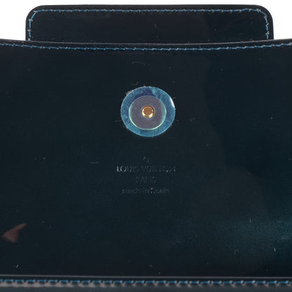 Louis Vuitton Patent Sobe Clutch Blue Nuit 6 of 7