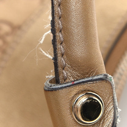 Gucci Metallic Guccissima Large D Gold Ring Hobo Gold 11 of 13