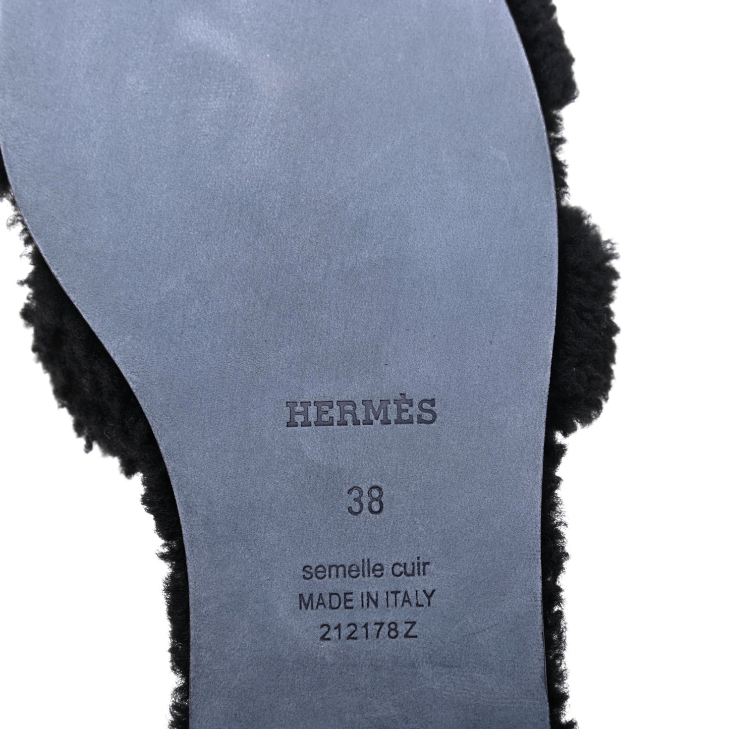 Woolskin Oran Sandals 38 Black