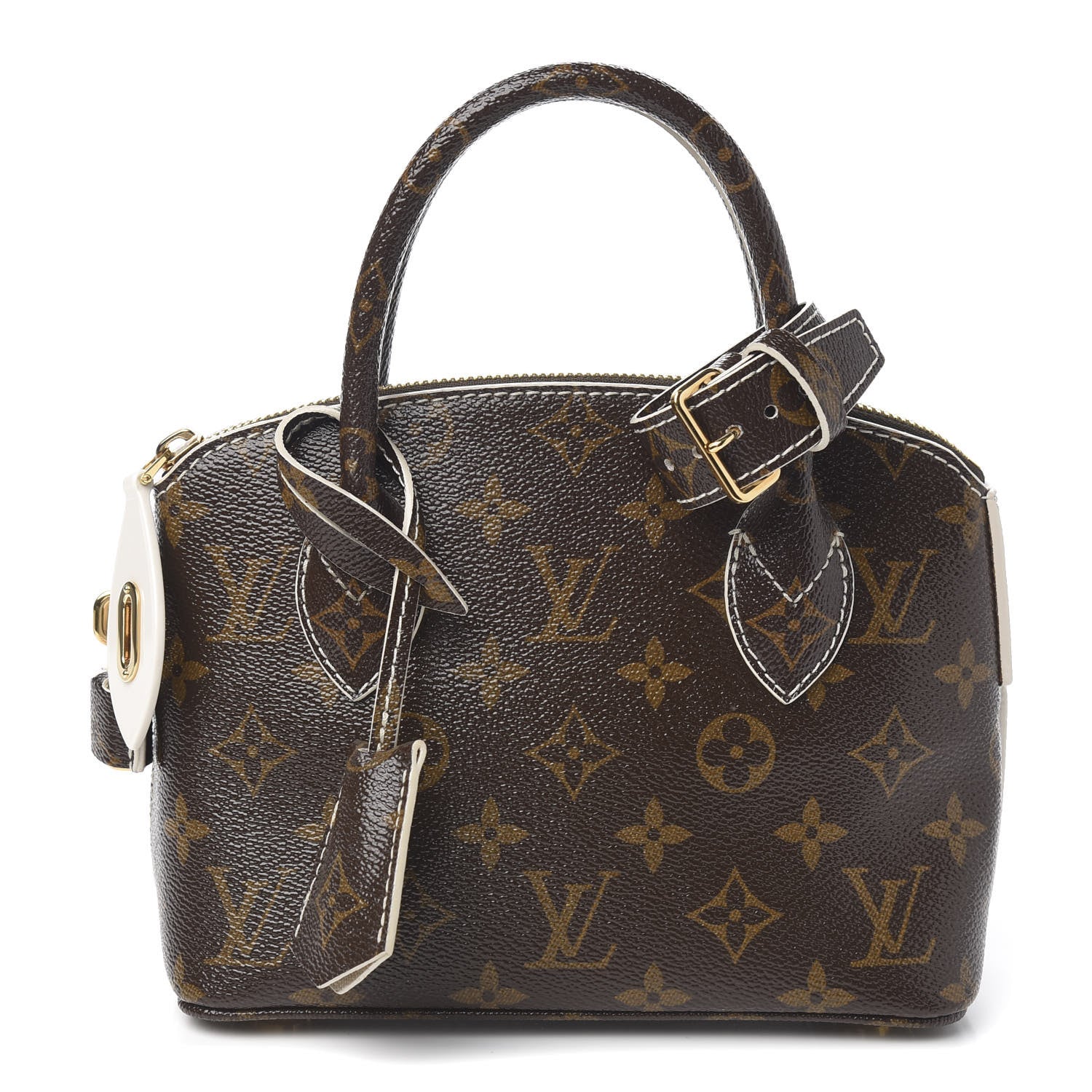 Louis Vuitton Monogram Shine Fetish Lockit BB 1 of 8