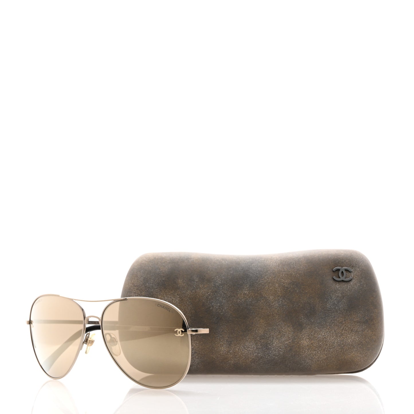 Aviator CC Sunglasses 4189-T-Q Silver