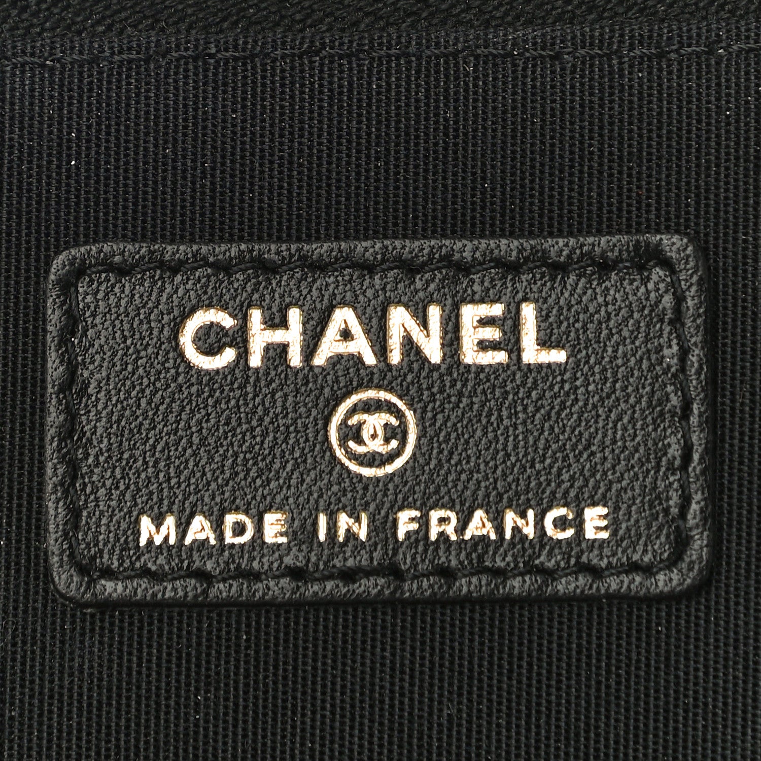 Chanel Lambskin Quilted Small Top Handle Vanity Case With Chain Black 6 of 11