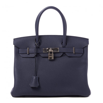 Hermes Togo Birkin 30 Bleu Nuit 1 of 31