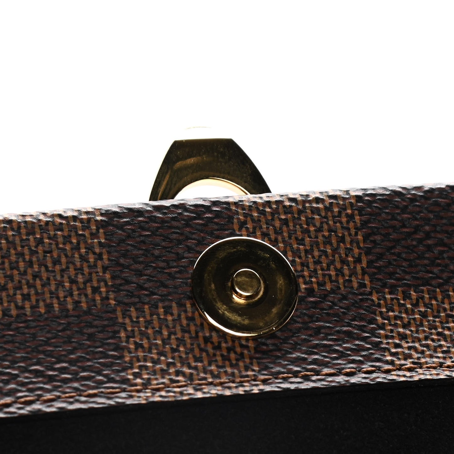 Damier Ebene Vavin Chain Wallet Black