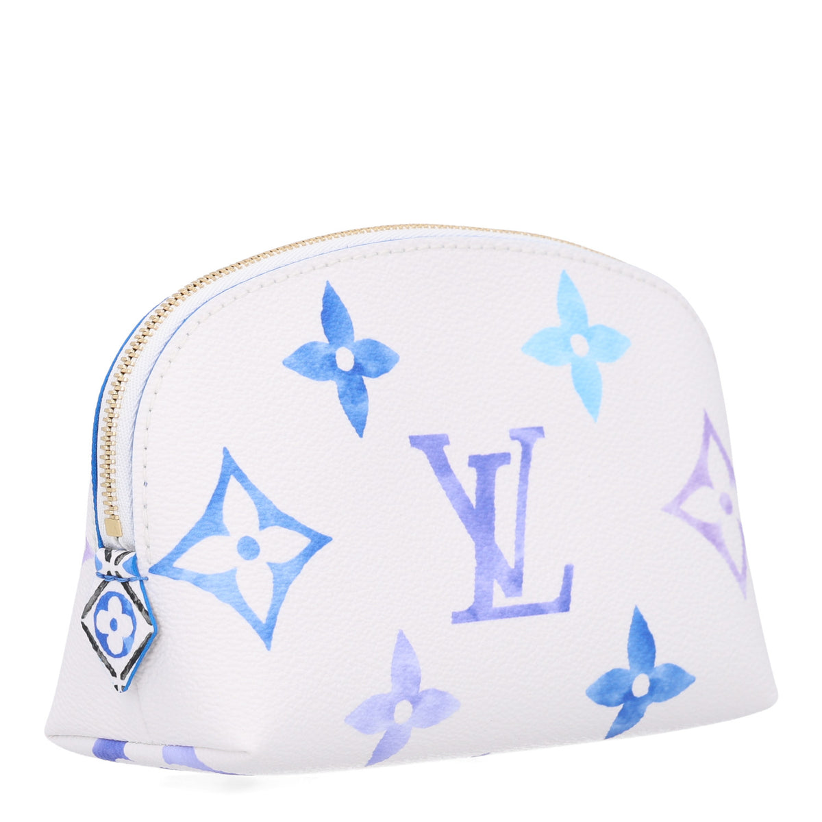 Monogram Giant By The Pool Cosmetic Pouch PM Blue