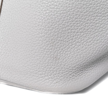 Hermes Taurillon Clemence Picotin Lock 26 GM Bleu Arctic 11 of 12