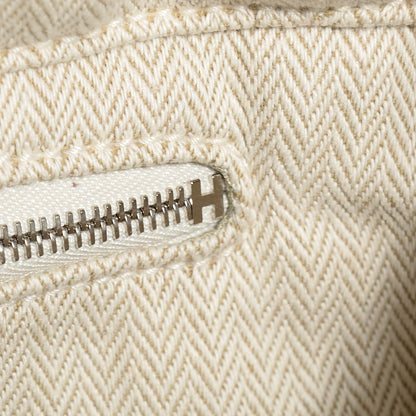 Hermes Canvas Barenia Fourbi 25 MM Pouch Naturel Fauve 13 of 13