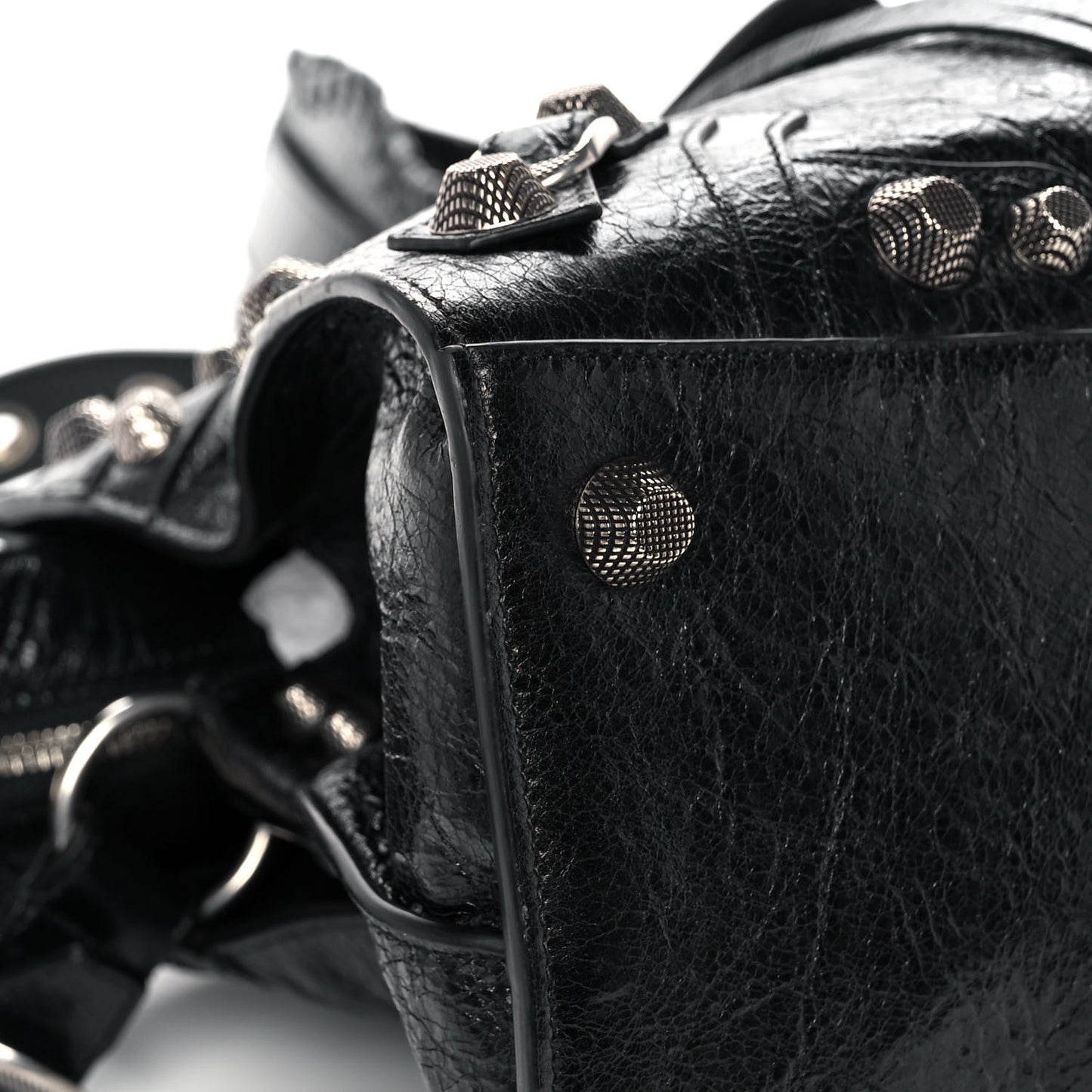 Agneau Arena Neo Cagole City Handbag Black