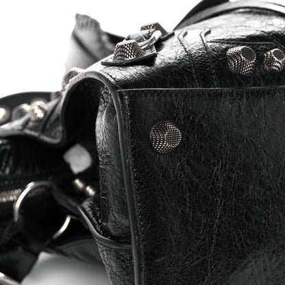Balenciaga Agneau Arena Neo Cagole City Handbag Black 11 of 17