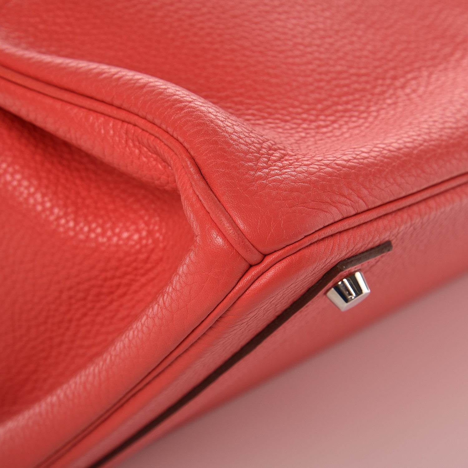 Hermes Taurillon Clemence Birkin 40 Bougainvillea 9 of 39