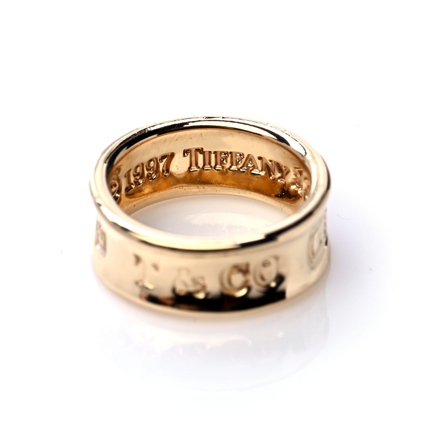 18K Yellow Gold 1837 Band Ring 44 3