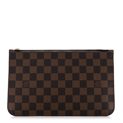 Louis Vuitton Damier Ebene Neverfull MM GM Pochette 1 of 7