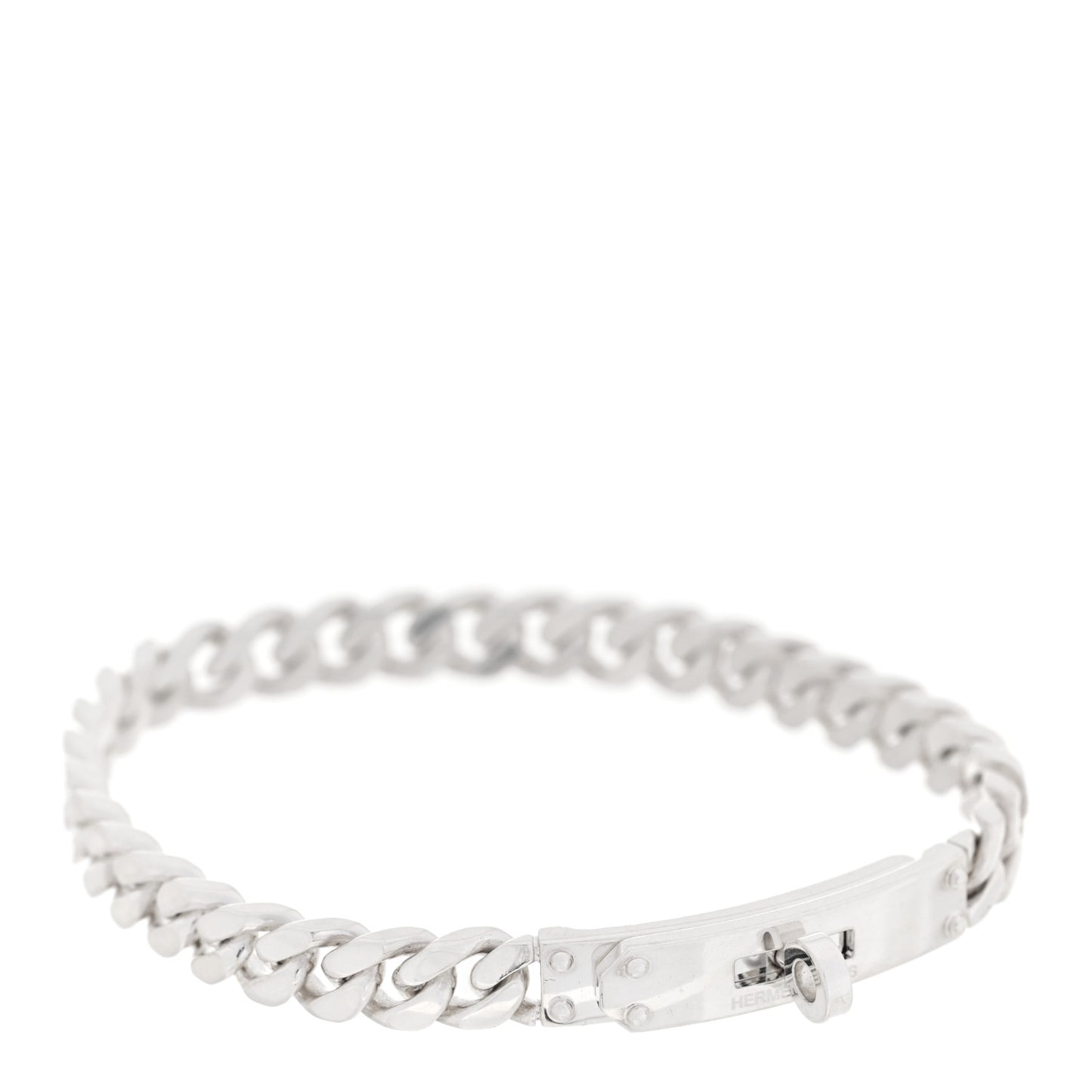 Sterling Silver TPM Kelly Gourmette Bracelet LG