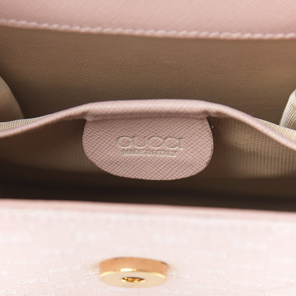 Gucci Monogram Bamboo Chain Shoulder Bag Light Pink 6 of 14
