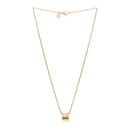 Bulgari 18K Yellow Gold B.Zero1 Pendant Necklace 3 of 4