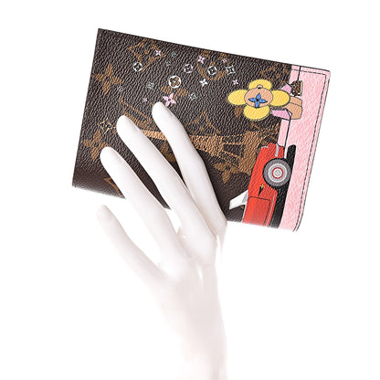Louis Vuitton Monogram 2019 Christmas Animation Passport Cover Rouge 2 of 7