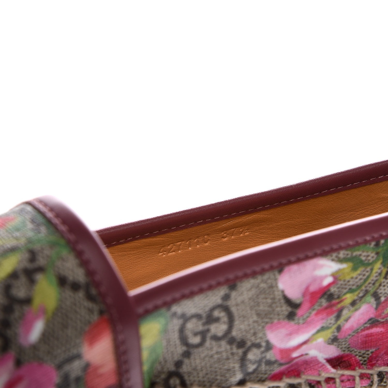 Gucci GG Supreme Monogram Blooms Espadrilles 37.5 Beige Multicolor Dry Rose 8 of 9