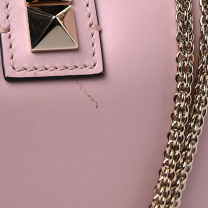 Valentino Garavani Vitello Small Glam Lock Rockstud Flap Water Rose 11 of 13