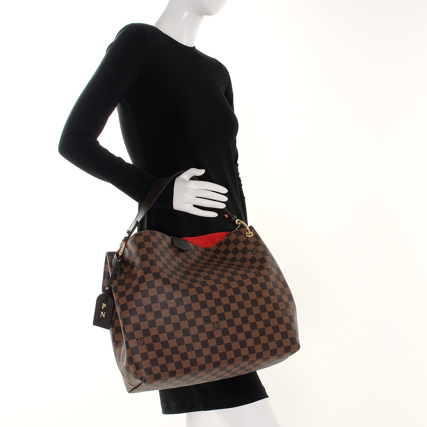 Louis Vuitton Damier Ebene Graceful MM 2 of 7