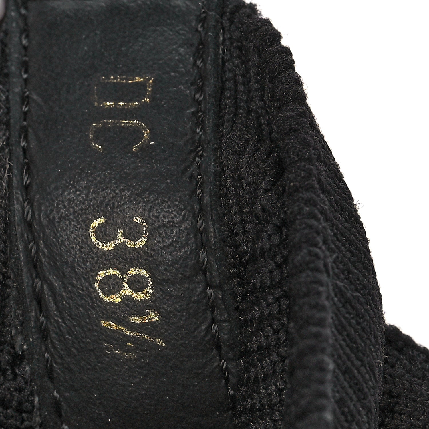Christian Dior Technical Knit Calfskin Womens Walk'N'Dior High Top Sneakers 38.5 Black 6 of 8
