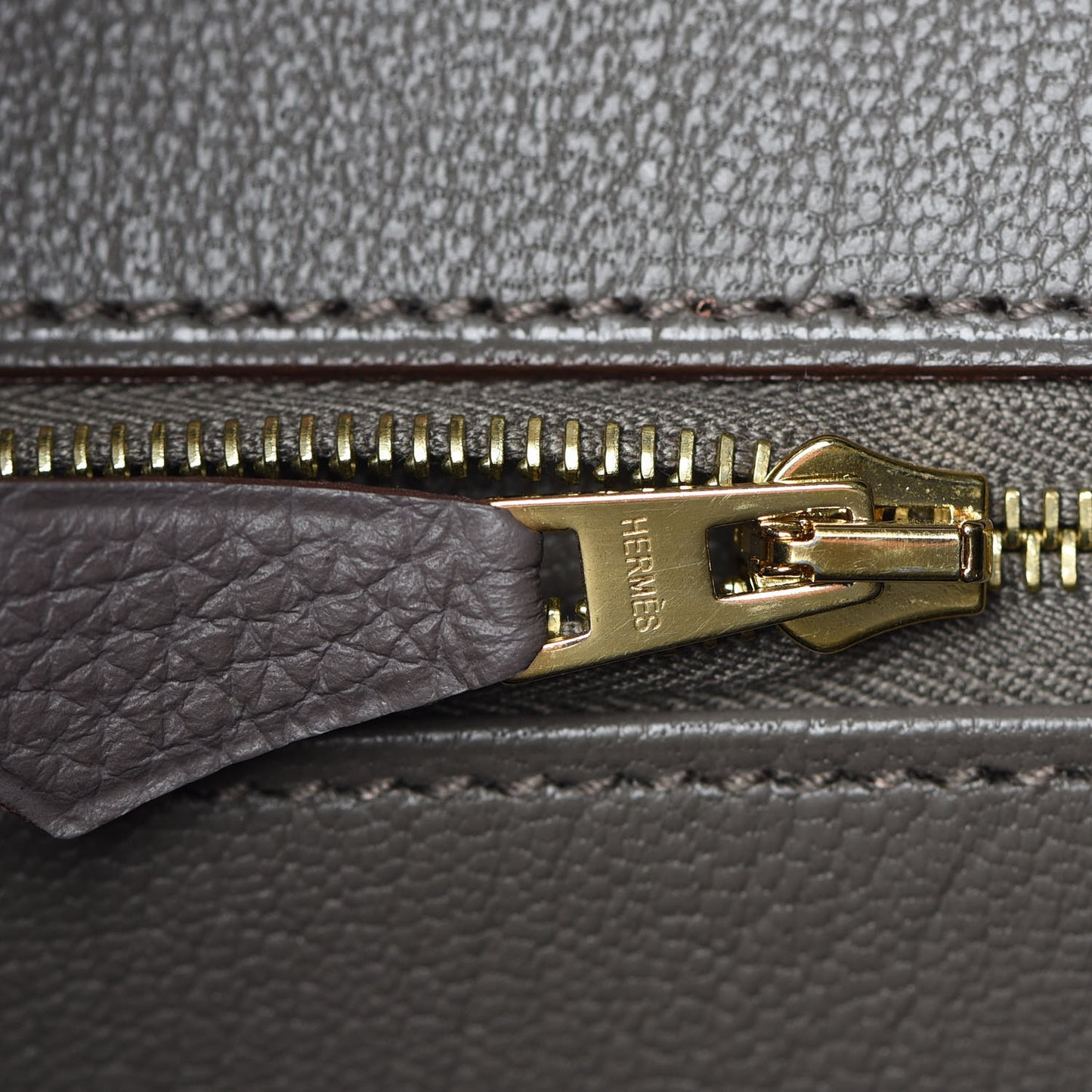 Togo Birkin 35 Etain