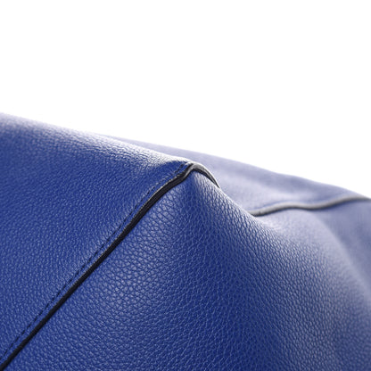 Celine Soft Grained Calfskin Medium Belt Cabas Phantom Indigo 9 of 12