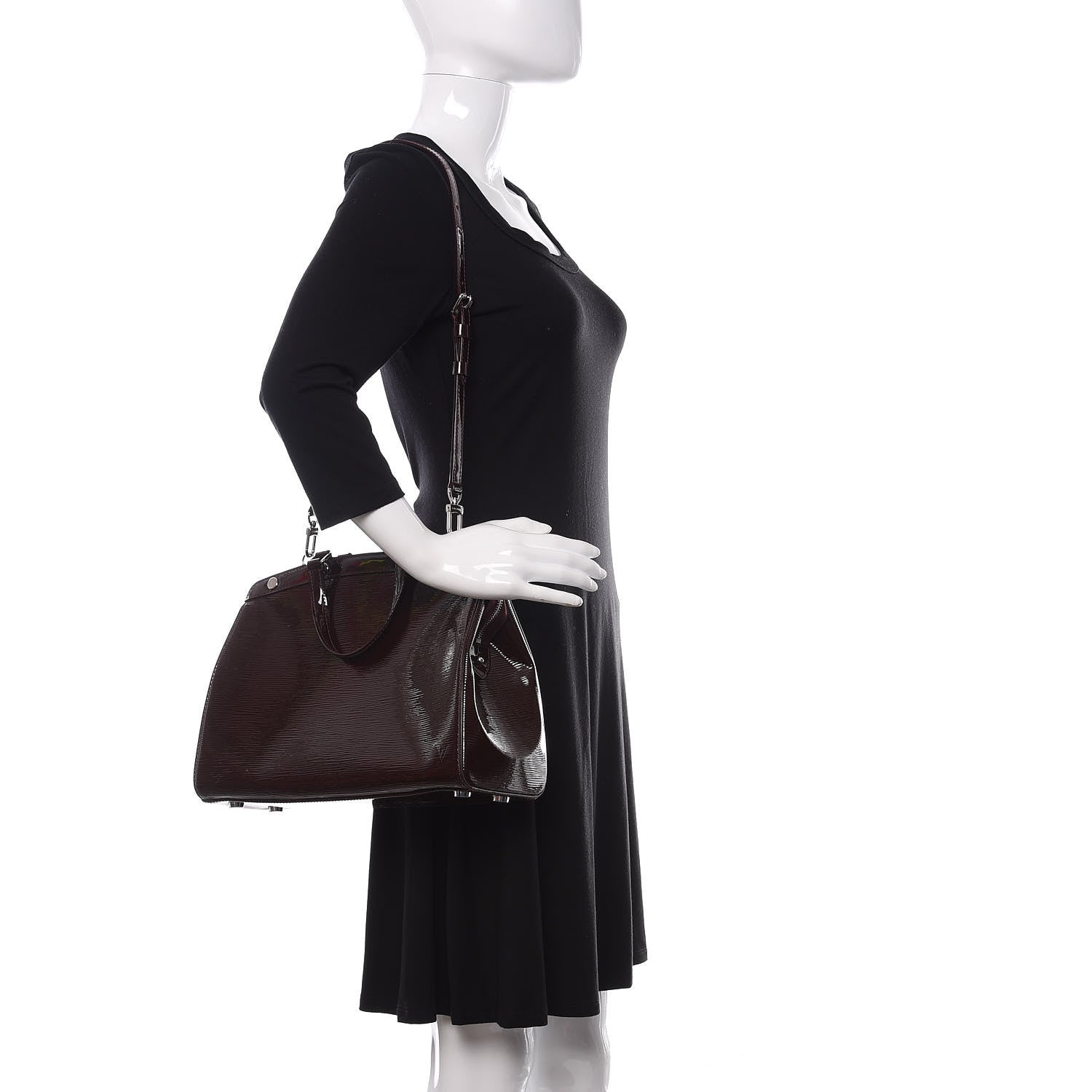 Louis Vuitton Electric Epi Brea MM Prune 3 of 11