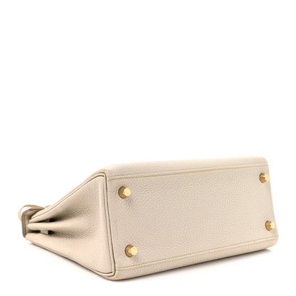 Hermes Togo Kelly Retourne 25 Beton 3 of 11