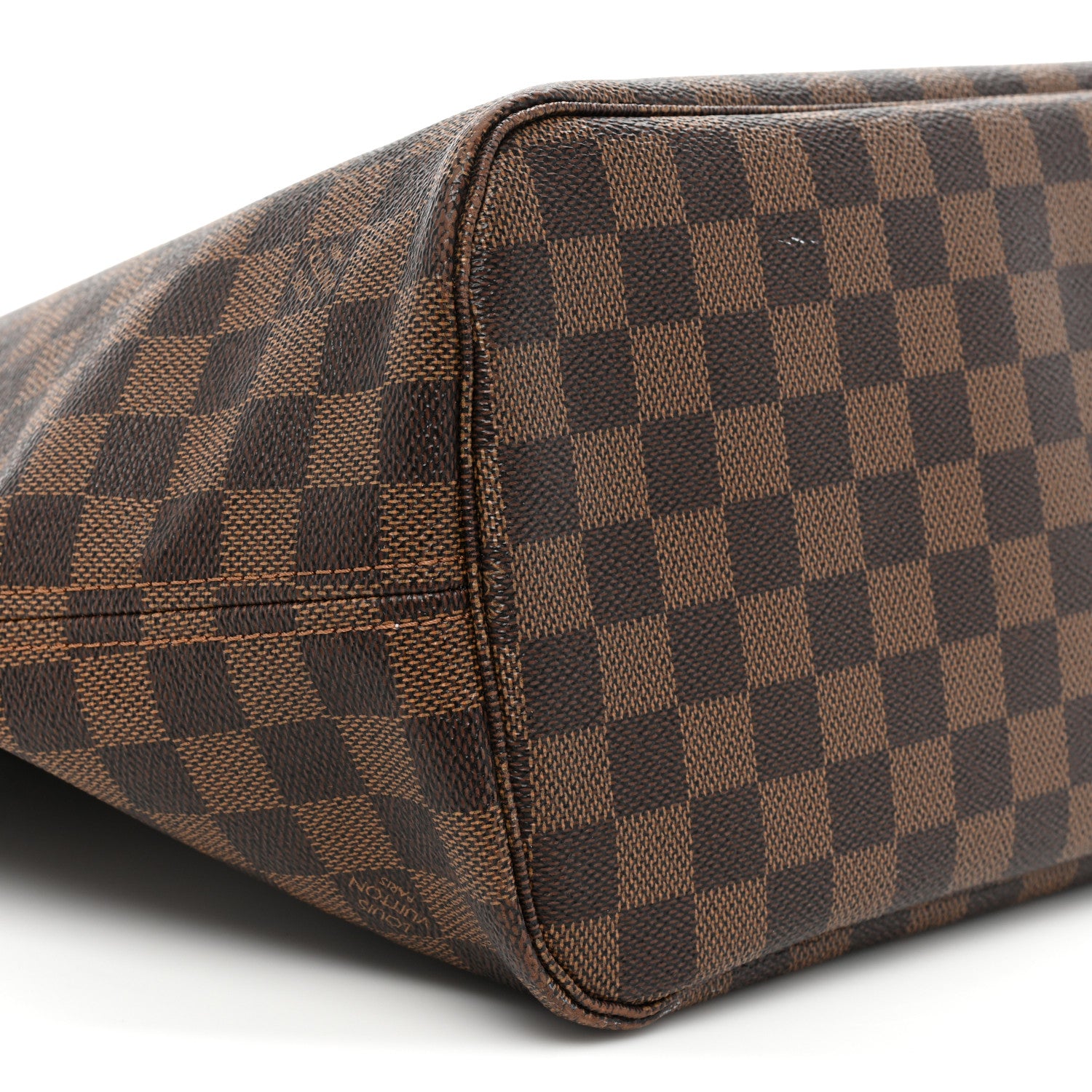 Louis Vuitton Damier Ebene Neo Neverfull MM Rose Ballerine 11 of 20