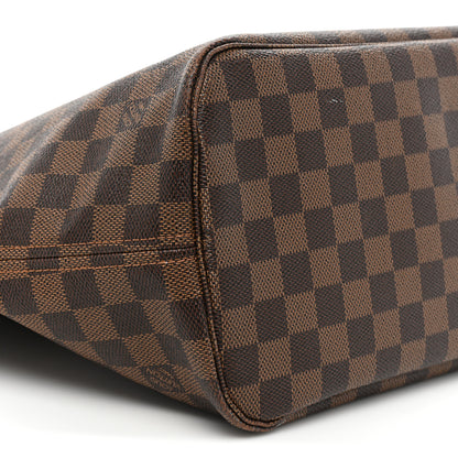 Louis Vuitton Damier Ebene Neo Neverfull MM Rose Ballerine 11 of 20