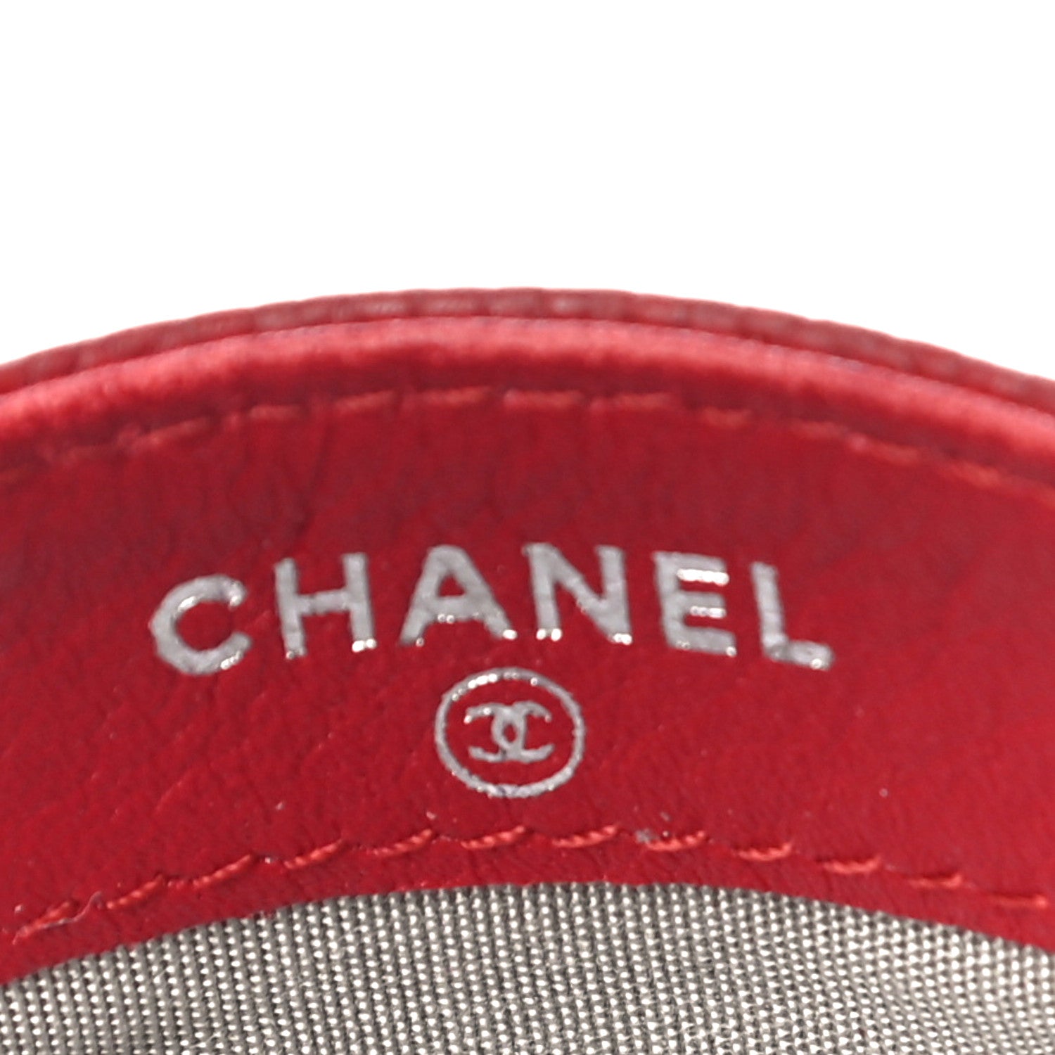 Chanel Caviar Timeless CC Card Holder Red 8 of 11