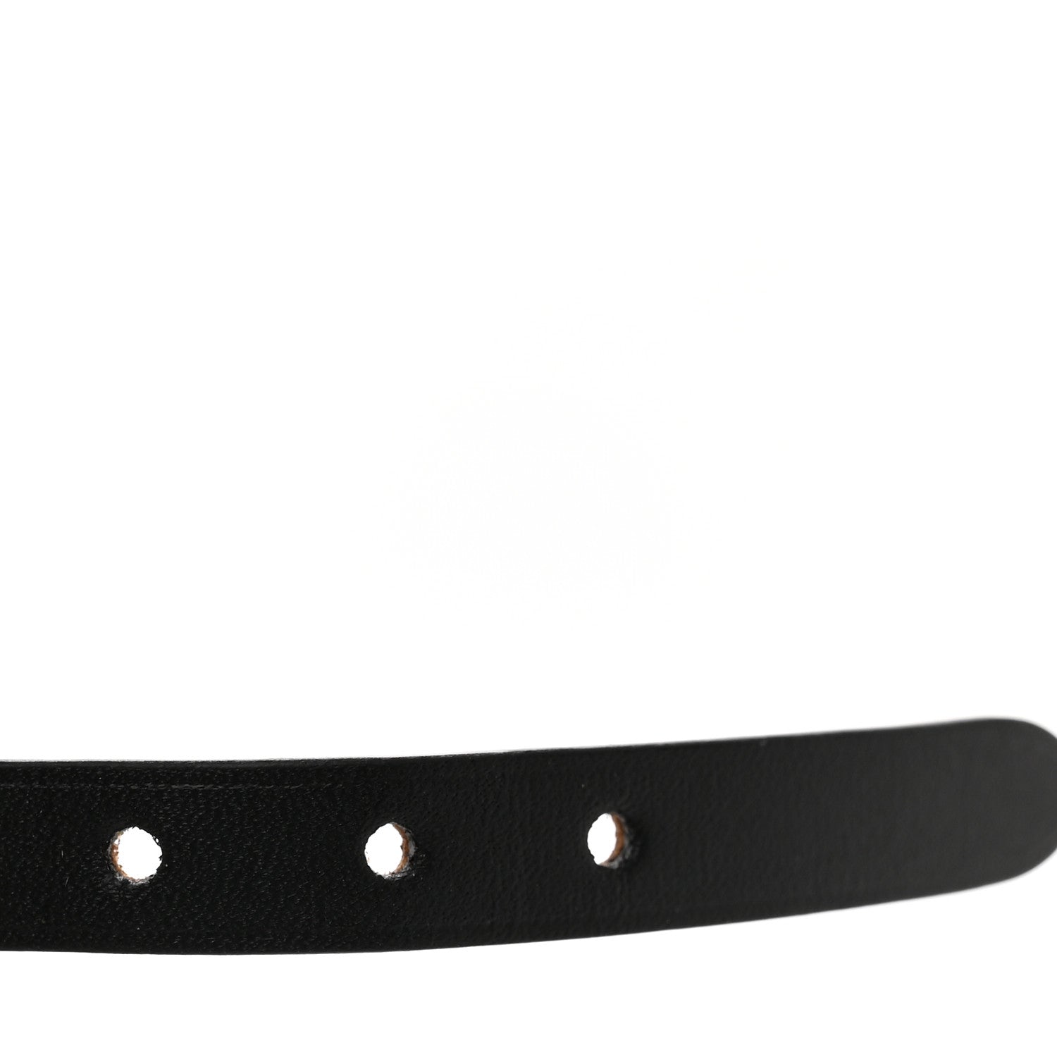 Hermes Chamonix Hapi 3MM Triple Tour Wrap Bracelet T1 Black 4 of 6