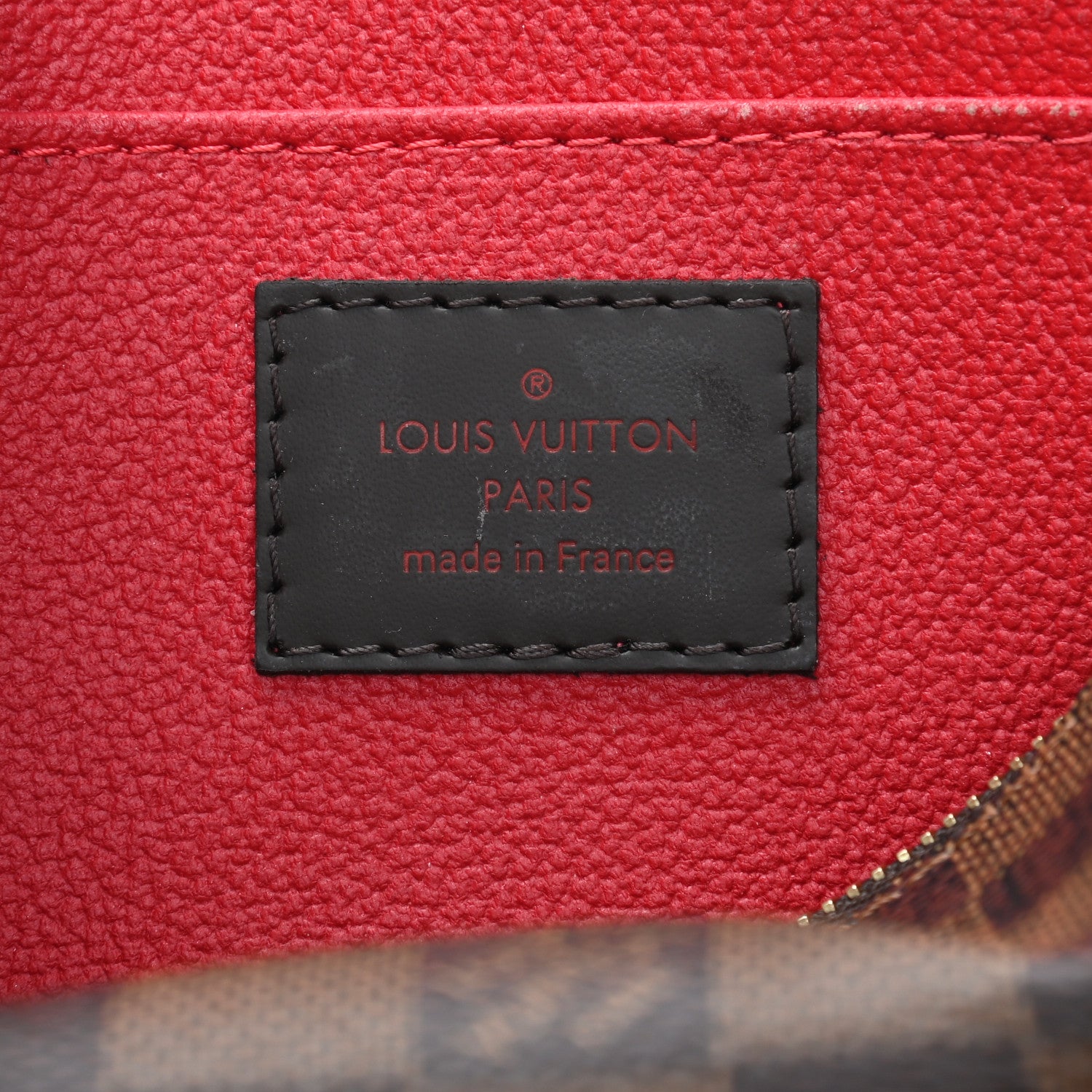 Louis Vuitton Damier Ebene Cosmetic Pouch 6 of 7