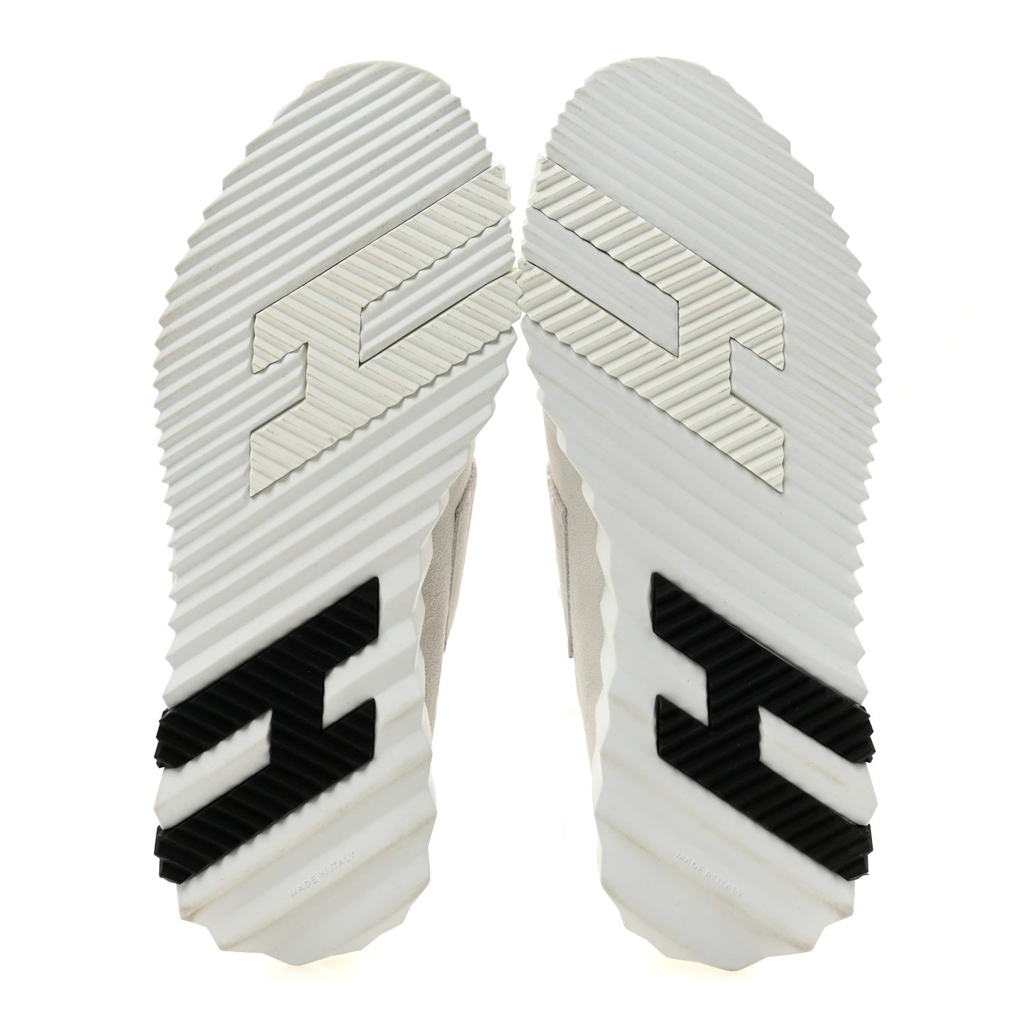 Suede Goatskin Mesh Fabric H Sneakers 38 White