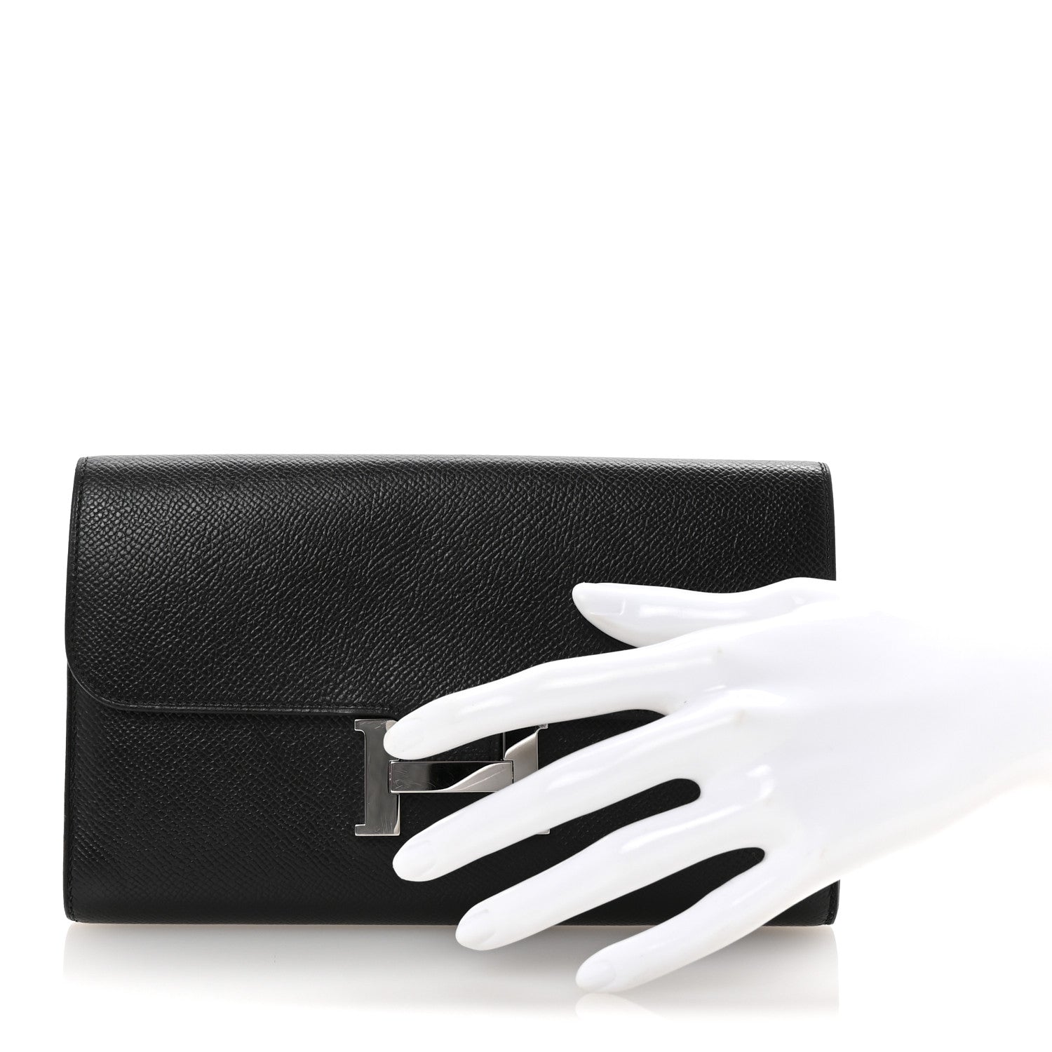 Hermes Epsom Constance Long Wallet Black 4 of 14