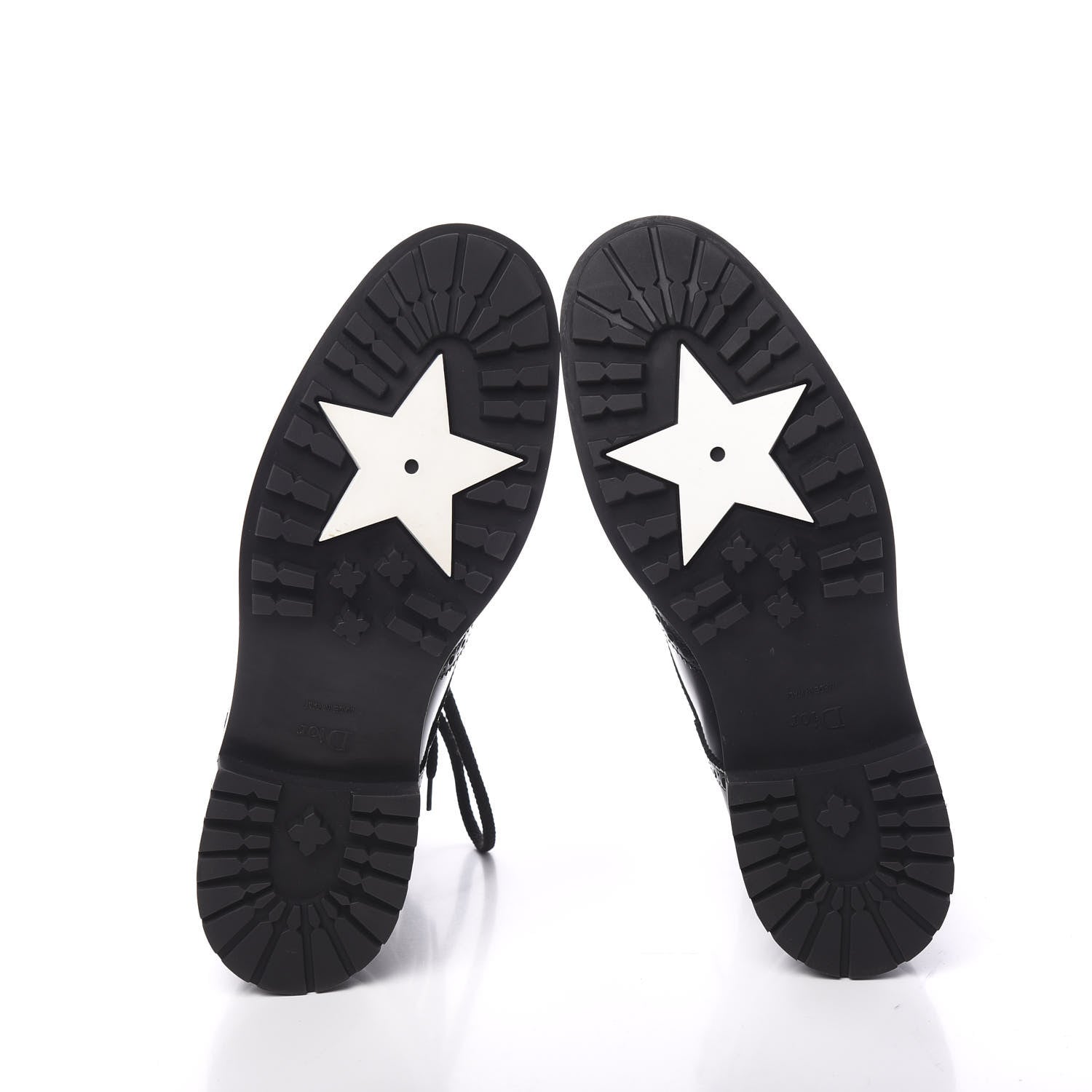 Christian Dior Calfskin D-Order Low Boot 40 Black White 5 of 9