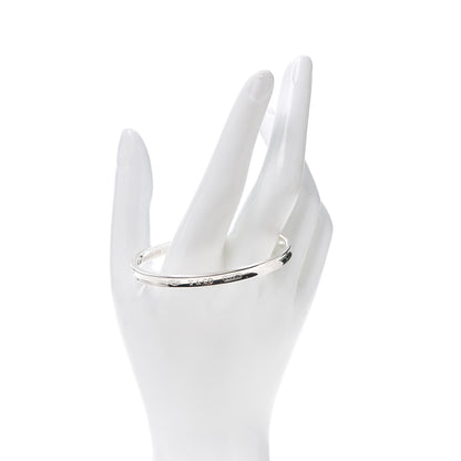 Tiffany Sterling Silver Narrow 1837 Cuff Bracelet 2 of 3