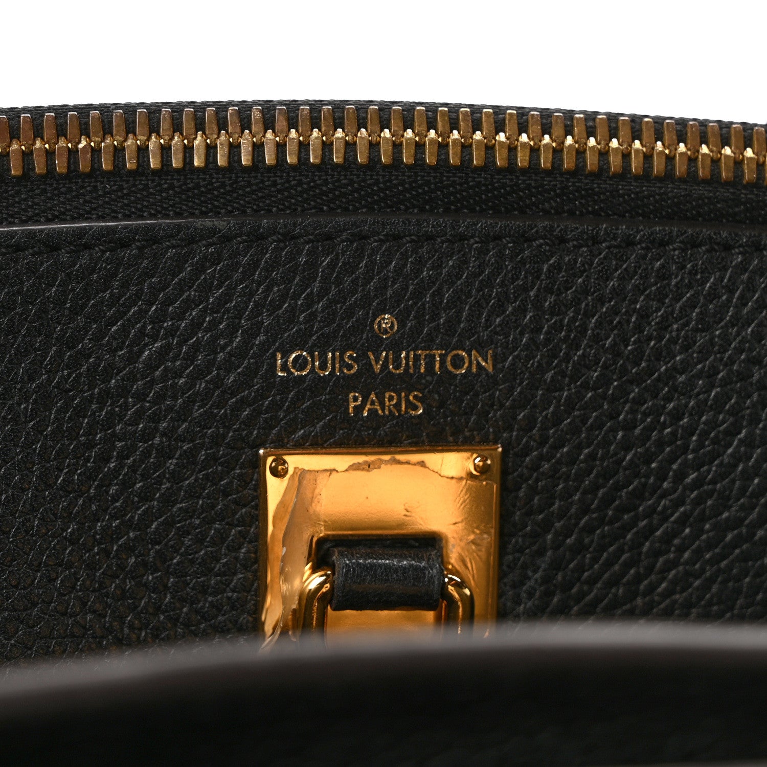 Louis Vuitton Taurillon City Steamer PM Black 6 of 8