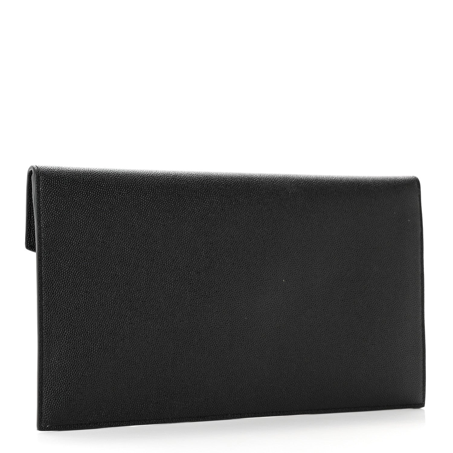 Saint Laurent Grain De Poudre Uptown Pouch Black 3 of 13