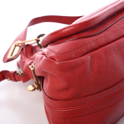 Chloe Calfskin Medium Paraty Holly Berry 16 of 17