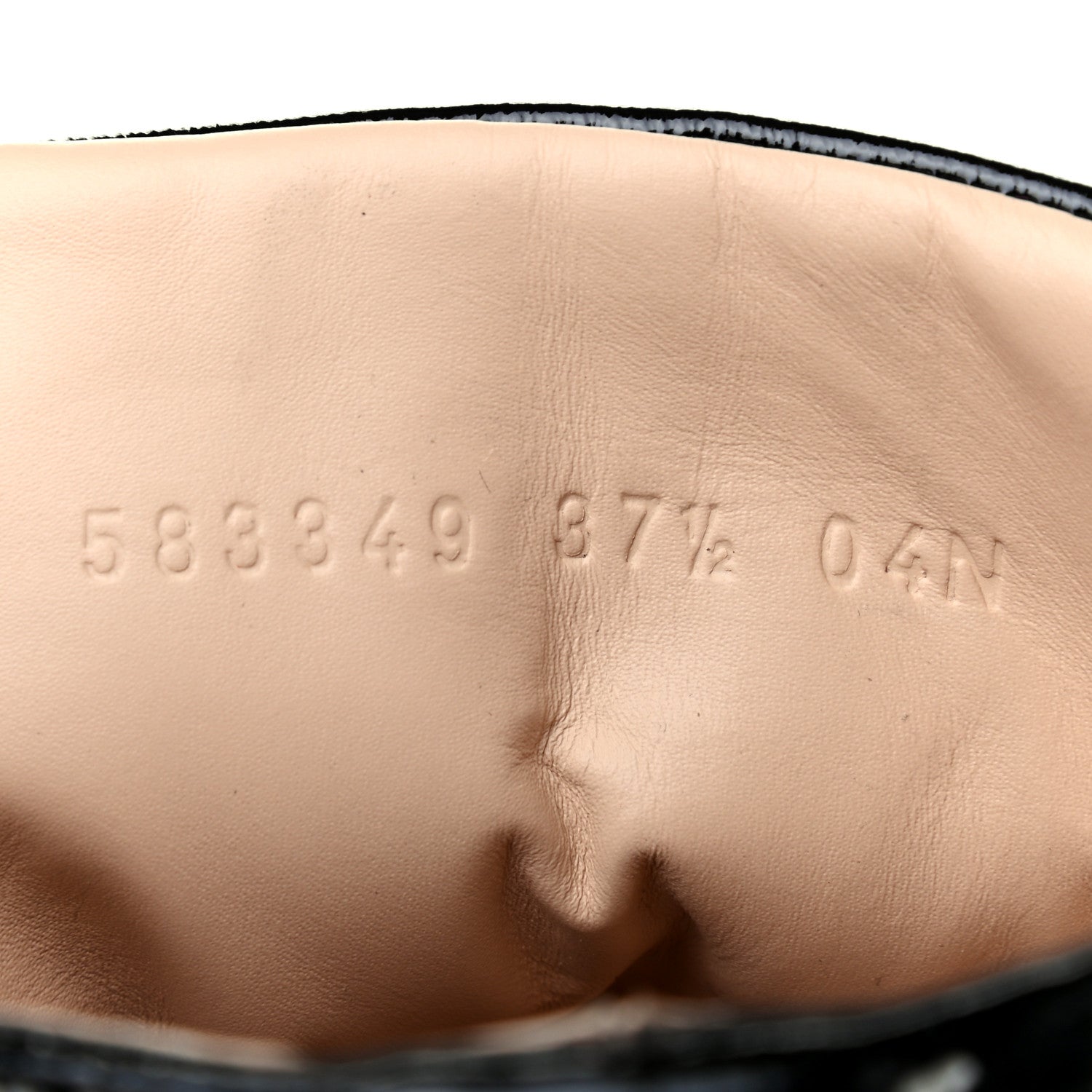 Gucci Tweed GG Monogram Lace Up Combat Ankle Boots 37.5 Black 8 of 9