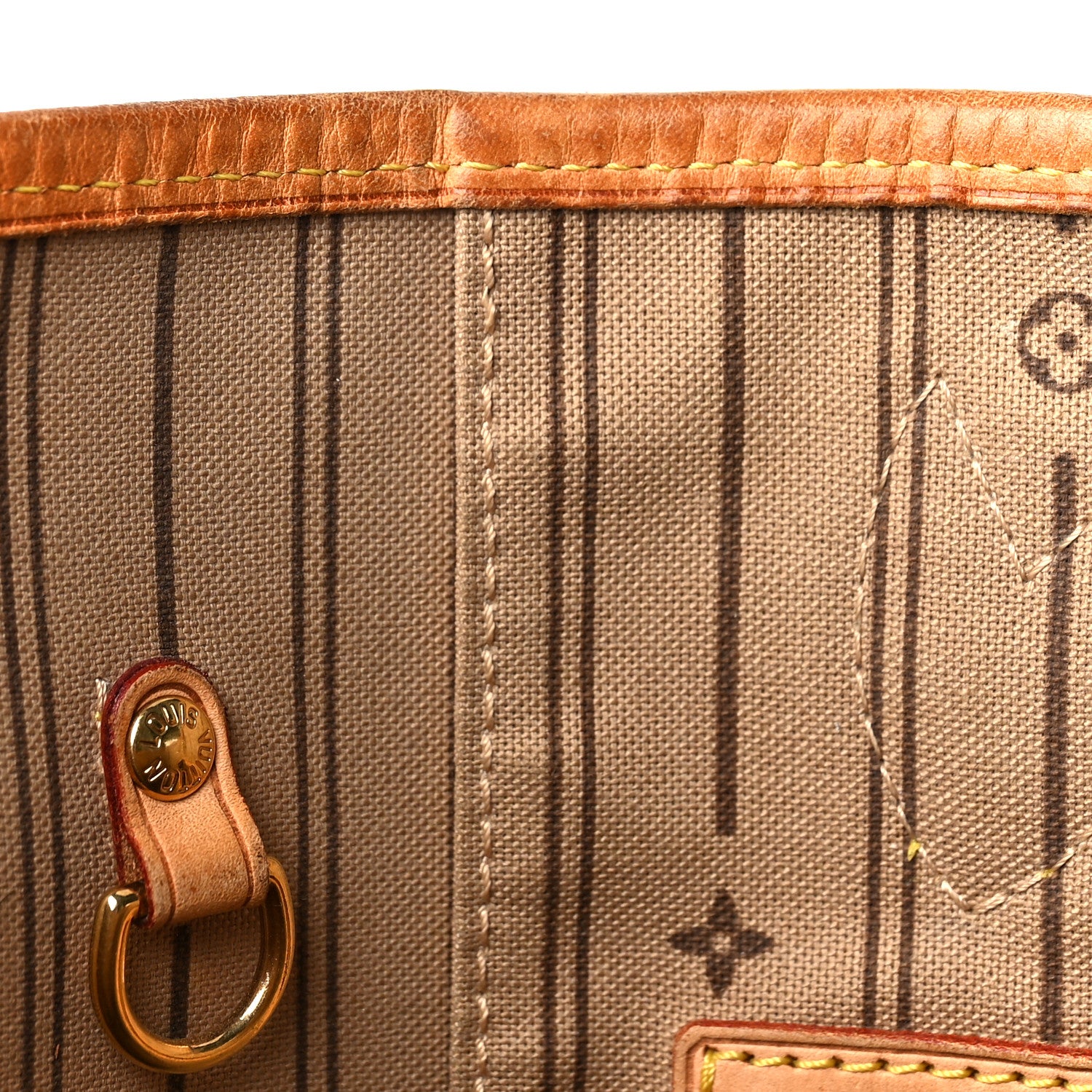 Louis Vuitton Monogram Neverfull MM 9 of 14