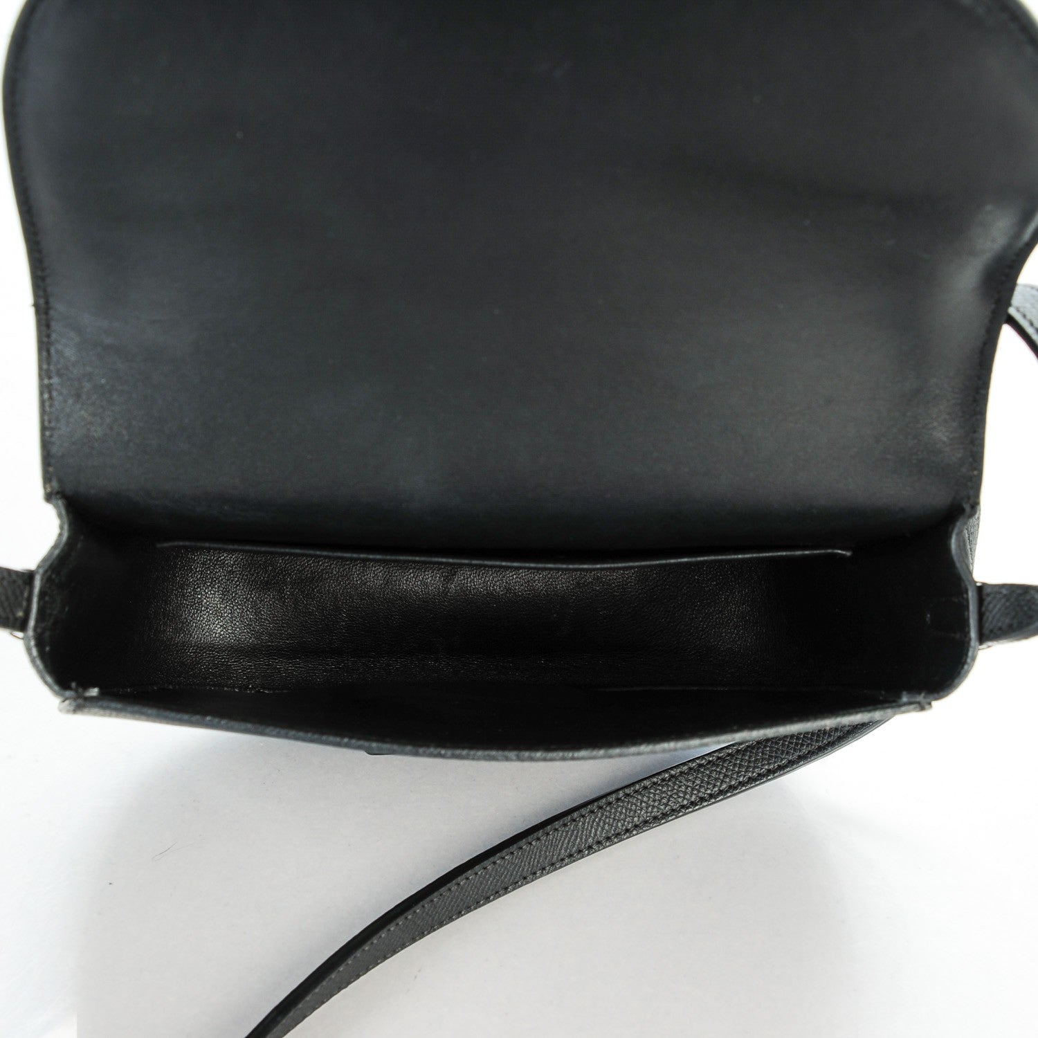 Celine Grained Calfskin Small Trotteur Black 5 of 6