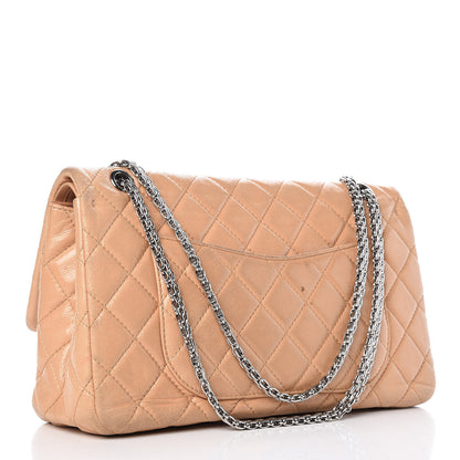 Chanel Iridescent Calfskin Quilted 2.55 Reissue 227 Flap Beige 4 of 25