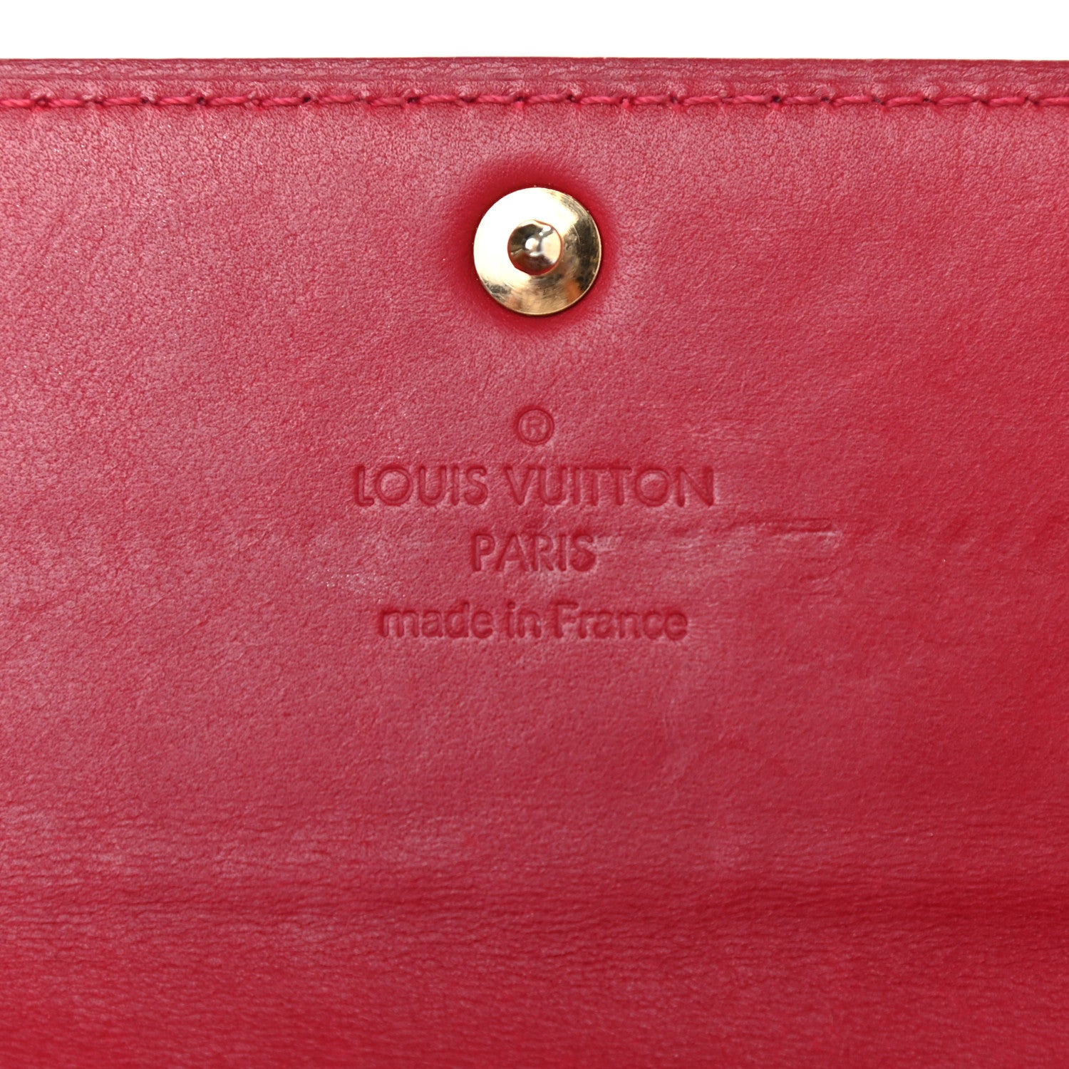 Louis Vuitton Vernis Sarah Wallet Pomme D'Amour 13 of 16