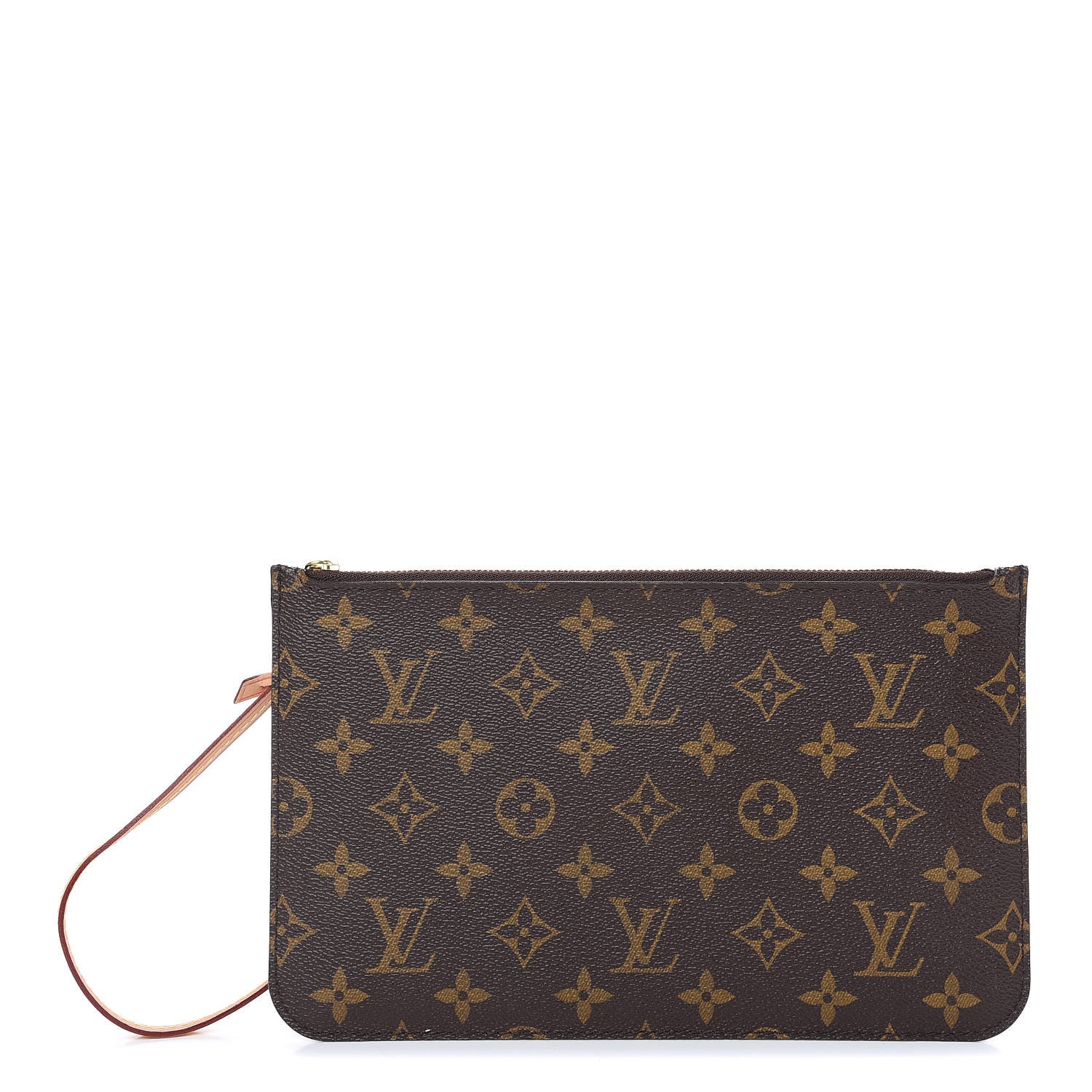 Louis Vuitton Monogram Neverfull MM GM Pochette Fuchsia 1 of 7