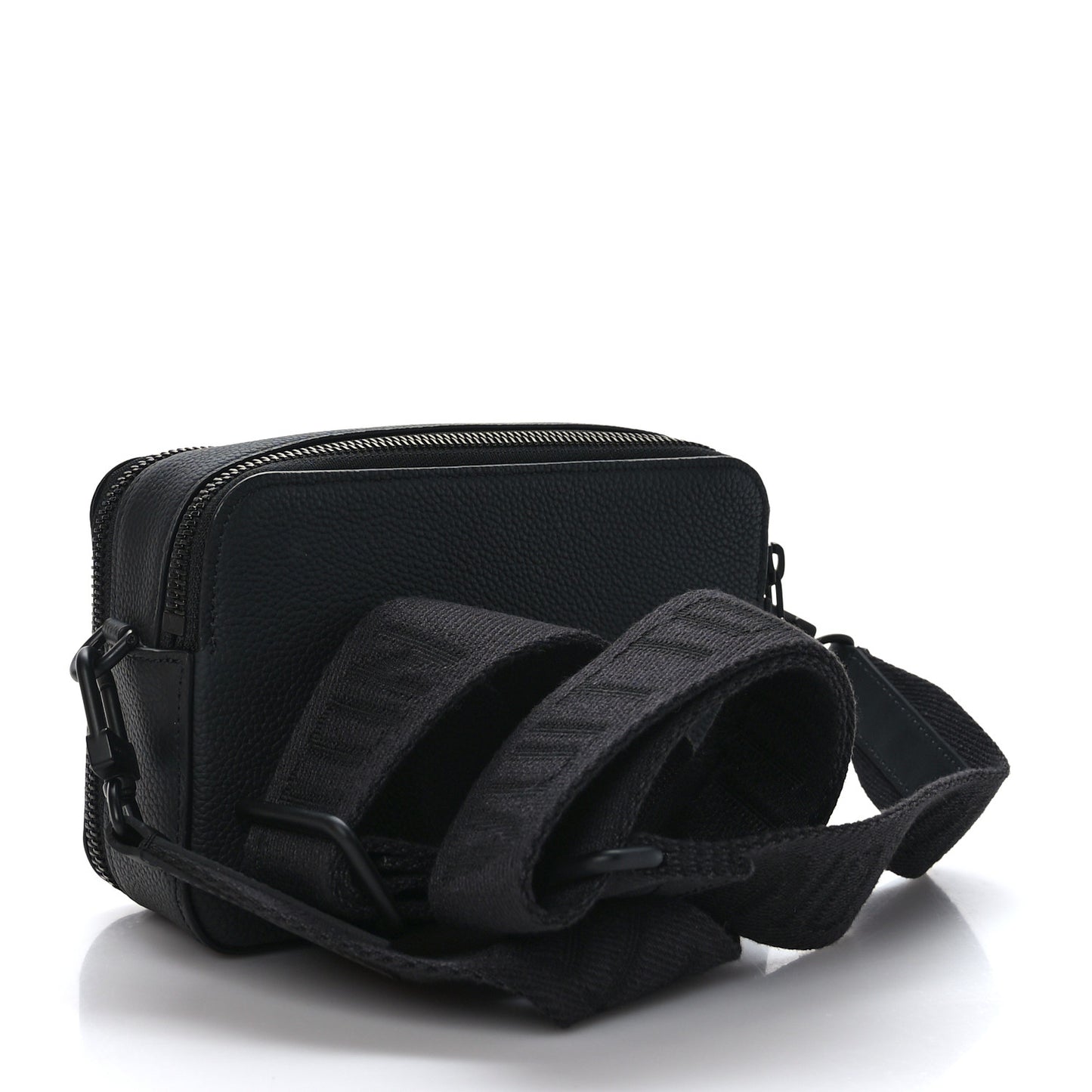 Calfskin Aerogram Alpha Wearable Wallet Black