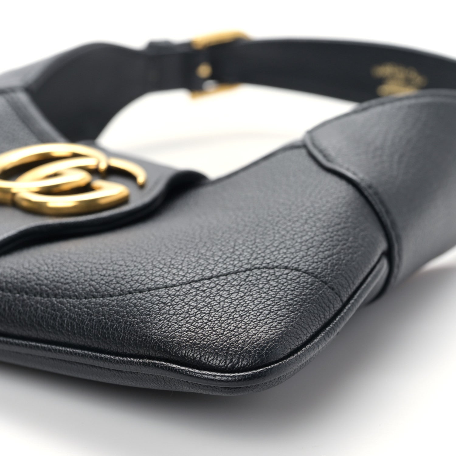 Gucci Goatskin Small GG Aphrodite Shoulder Bag Black 8 of 8