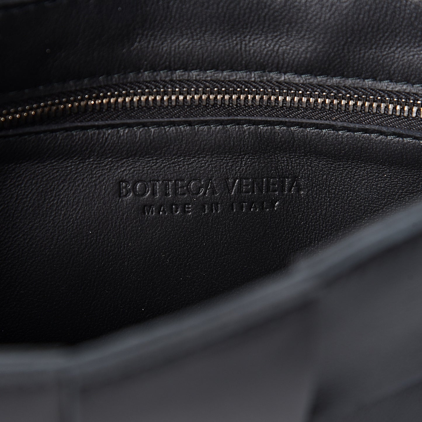 Nappa Maxi Intreccio Cassette Bag Black