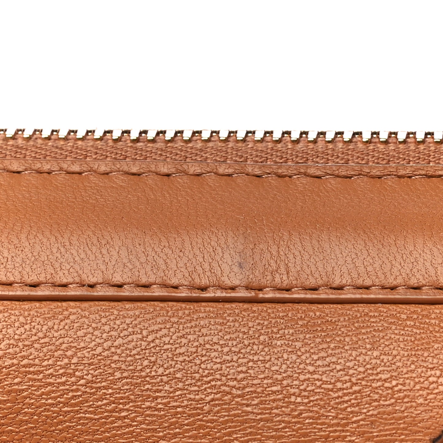 Nappa Maxi Blown Up Intrecciato Pouch Clutch Caramel
